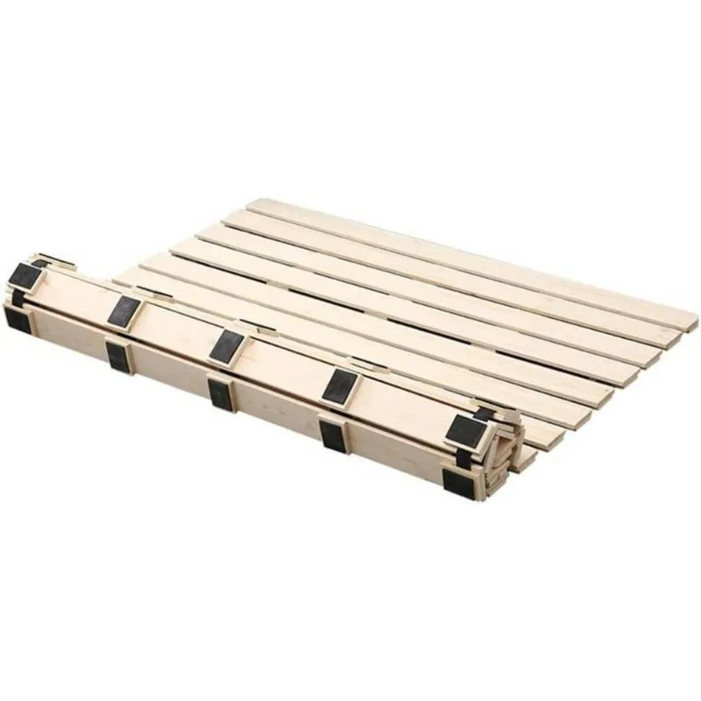 Foldable Floor Hard Bed Board Moisture-Proof Solid Wood Bed Slats